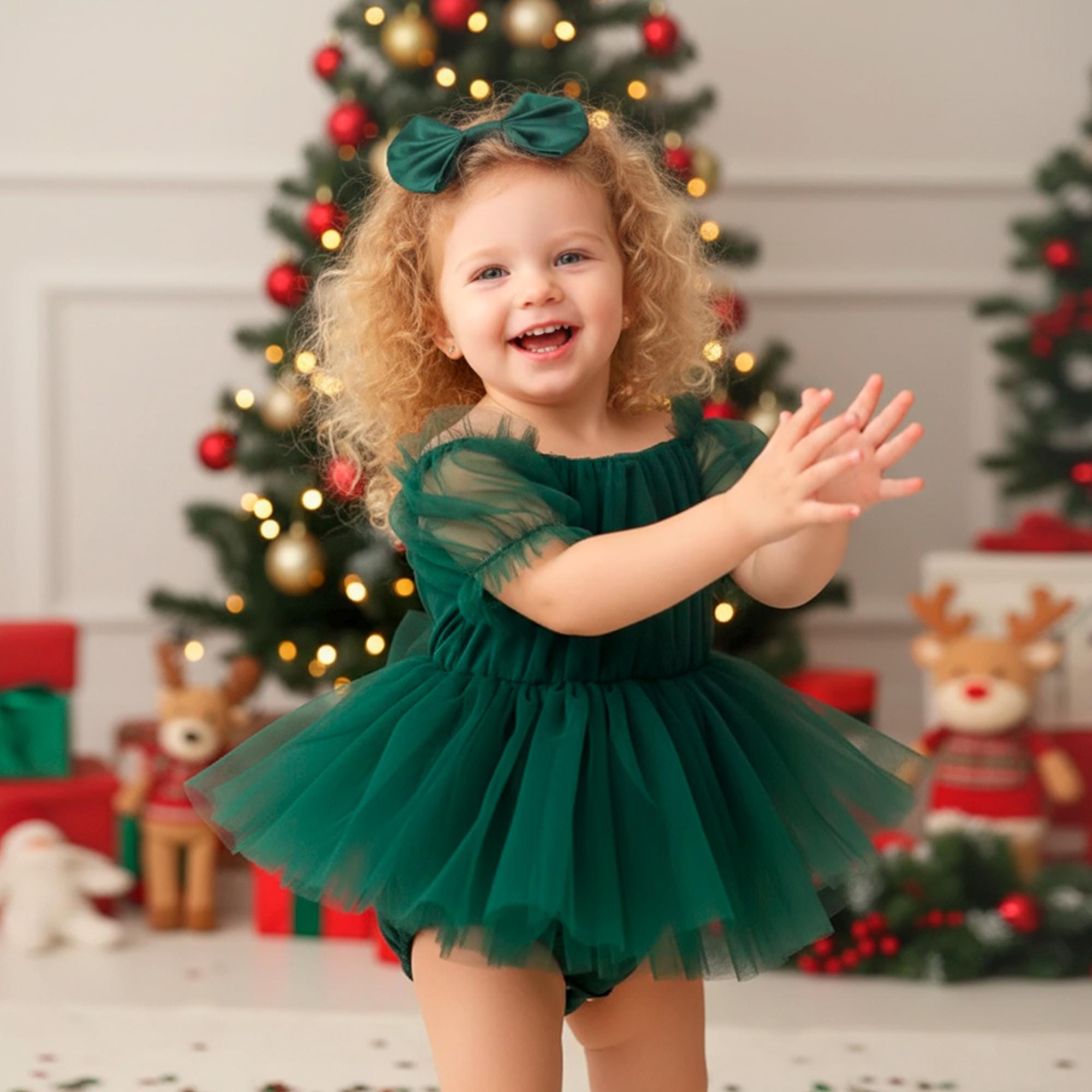 Vestito per neonato di natale Italia