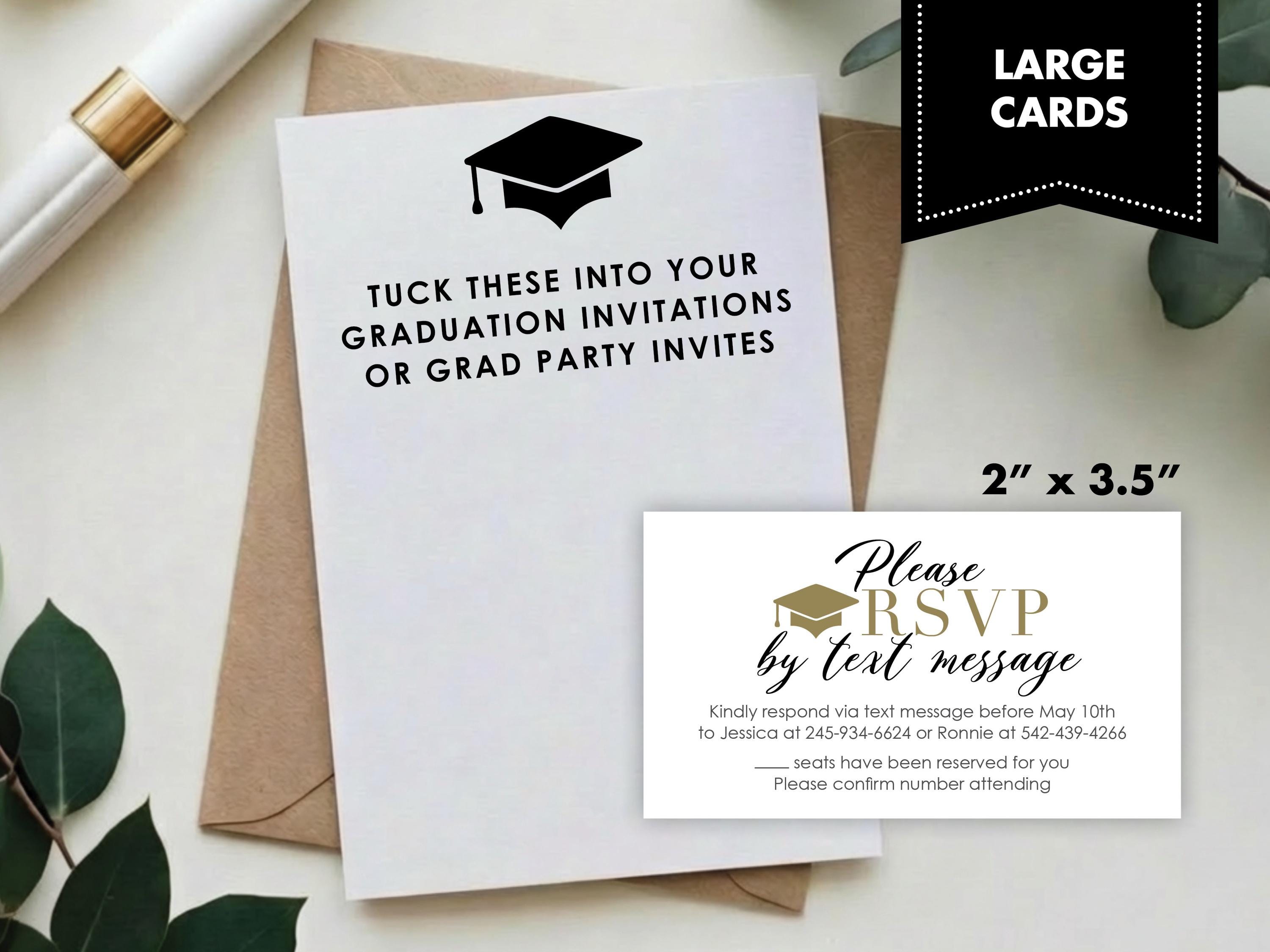 grad party card message Please Join Us For A Graduation Party Graduation Greeting Card main image 0