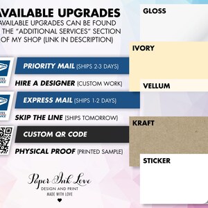 Personalized Graduation Name Cards | High School Grad | College Announcement | Class of 2026