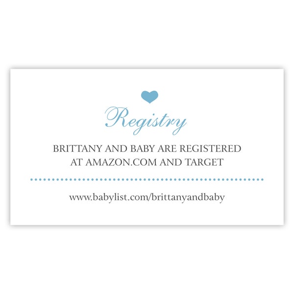 Baby Registry Etsy