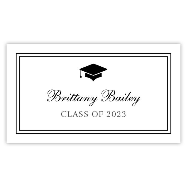 Graduation Name Cards - Etsy