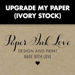 Ivory Cardstock Upgrade