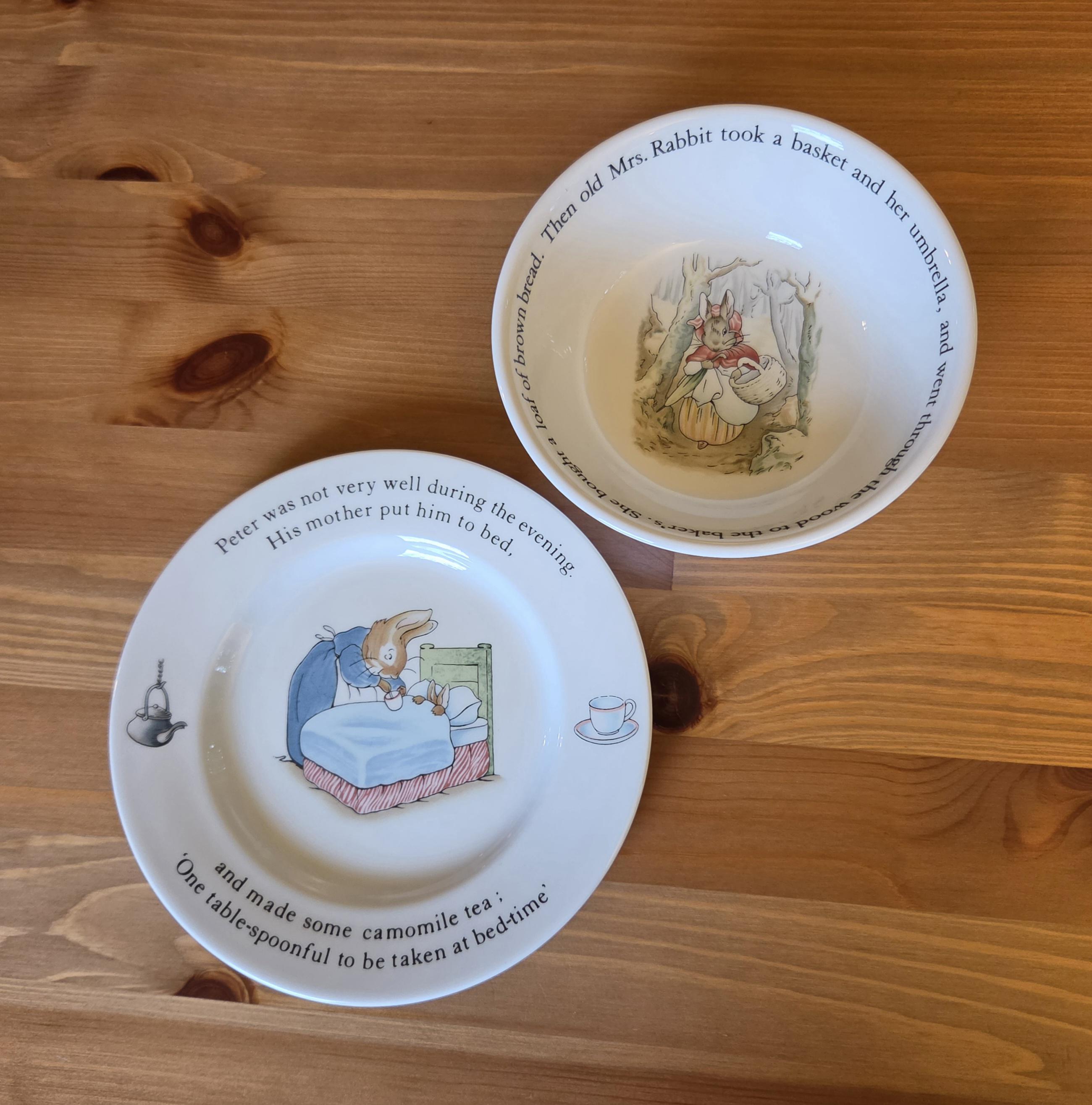 Peter Rabbit Dinnerware - Etsy