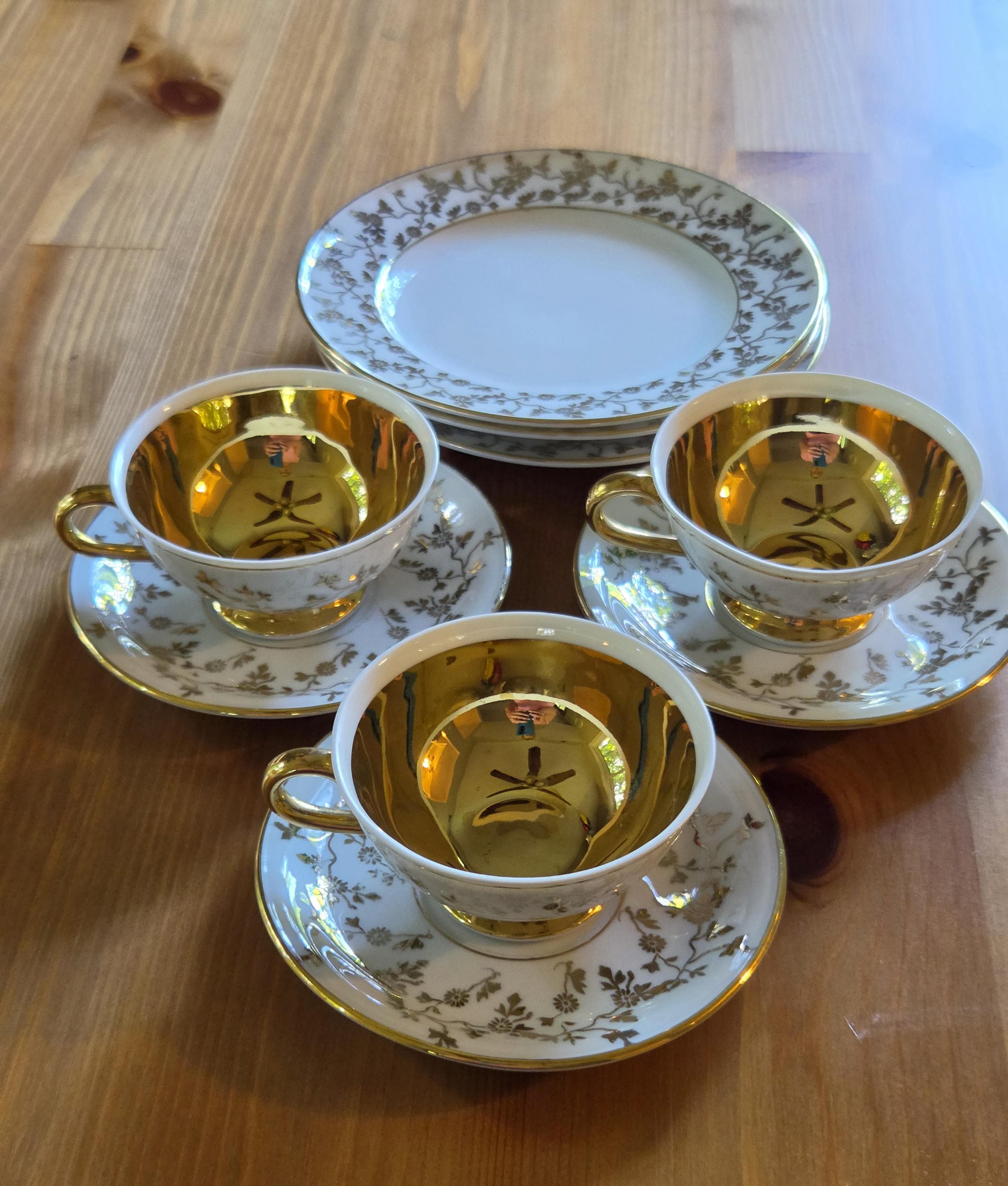 Dresden Tea Trio - Etsy