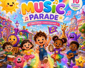 幼児向け音楽セット｜子供向け学習ソング｜運動アクティビティ｜家庭学習と教室での楽しいひととき