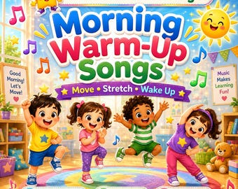 Morning Warm-Up Songs for Kids | Interactive Movement Music for Preschool Classroom