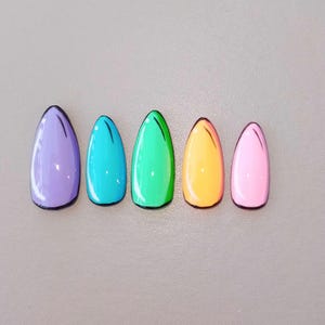 Cartoon/Pop art nails