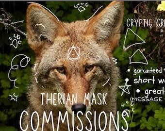 Encargo de máscara Therian personalizada: Cosplay de animales únicos