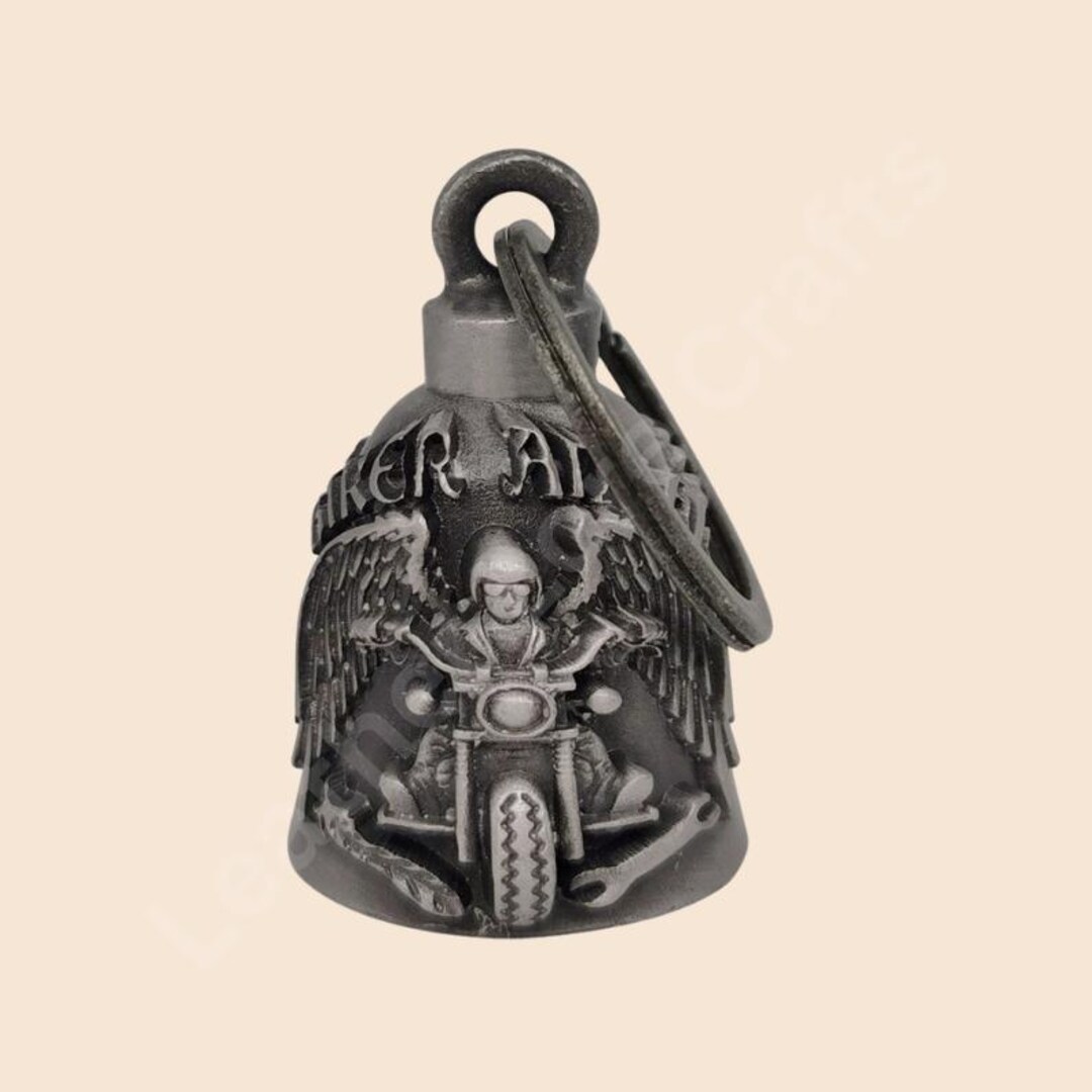 Biker Angel Riding 3D Motorcycle Bell, for Good Luck Light Weight - Etsy