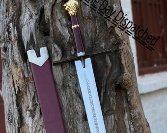 Narnia Sword, Chronicles of Narnia Sword, Replica Sword, Peter's Sword, Christmas Gift,Wedding Anniversary Groomsmen Gift,Wall Hanging Sword