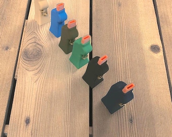 Pealess 3D Printed w/ORANGE Pealess Whistle – Dog Training Tool