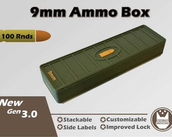 Ammo Storage 9mm 100 Rounds