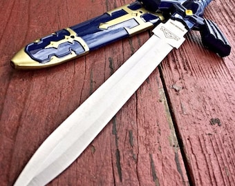 11" Legend of Zelda Cosplay Fantasy Blade Adventure Replica Handmade Prop Collector Display Gamer Decor