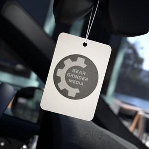 Gear Grinder Media Car Air Freshener | New Car, Pine, Black Ice Scents image 1