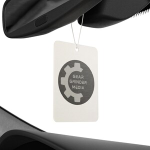 Gear Grinder Media Car Air Freshener | New Car, Pine, Black Ice Scents image 4