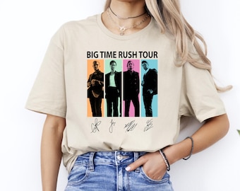 Big Time Rush Tour T-Shirt, Big Time Rush Fan Shirt, BTR Band Shirt, Big Time Rush 2025 Concert Tee, Big Time Rush Fan Gift