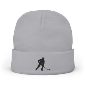 Eishockey Spieler Mütze: Warme Wintermütze aus Baumwollgemisch