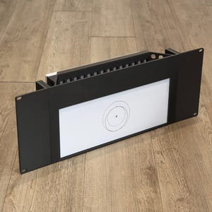 Starlink Router Gen 3 & Power Adapter Rack Mount 4U Carbon Fiber Infused Bracket