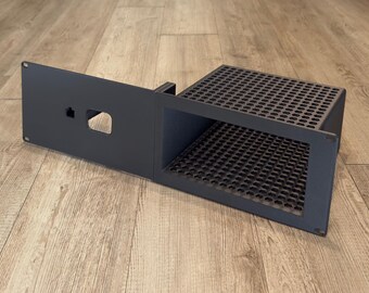 Apple Mac Studio JetKVM PoE Holder 3U Rack Mount