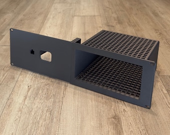 Apple Mac Studio JetKVM PoE Holder 3U Rack Mount