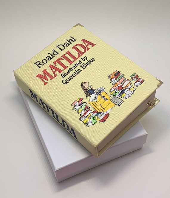 Embroidered Book Matilda by Roald Dahl 