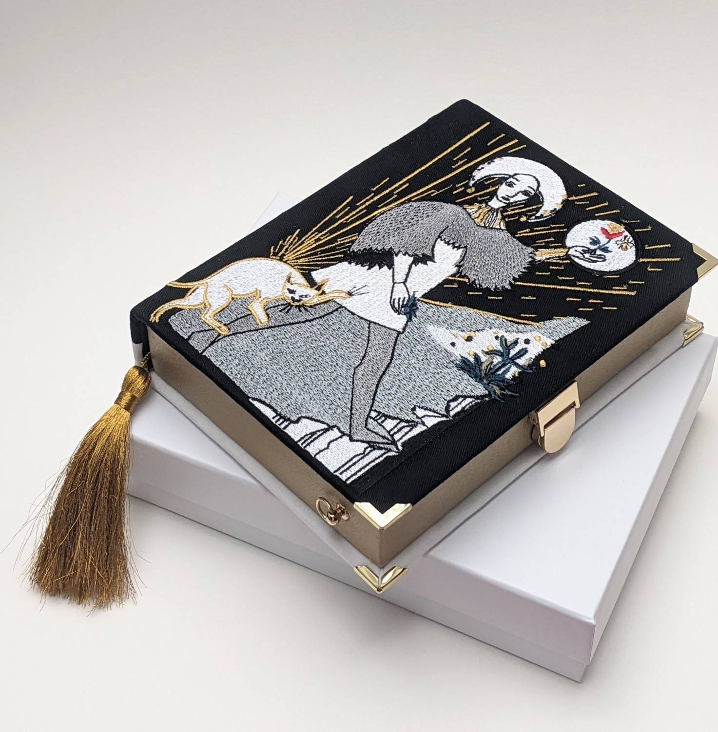 13x18cm Tarot karte Aufbewahrung tasche Samt doppelseitig bedruckte Kordel  zug Tasche Wohn accessoires Geschenk Tarot Aufbewahrung