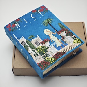 Buchtasche Clutch Aufbewahrungsbox Geldbörse Tasche Tasche Nizza Frankreich