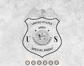 US Army Chemical Corps Seal Svg, Chemical Corps Logo, Chemical Corps Badge, UACC Seal Svg Cricut and Silhouette Cut Files.
