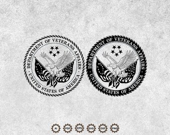 Department of Veterans Affairs Seal SVG Bundle, US VA logo svg, Veterans Svg, Department of Veterans Affairs patch Eps Png, Svg Cut Files.
