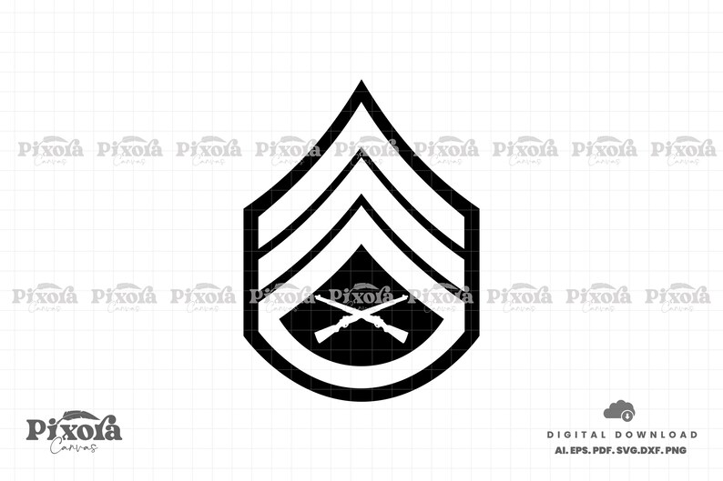 Usmc Ranks Svg Marine Enlisted Rank SVG Bundle, USMC E2-E9 Military Rank Vector, Usmc ...