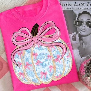 Coquette Rosa Pumpa Grandmillennial PNG, Grandmillennial Coquette PNG, Höst PNG, Pumpa PNG, Höstrosett PNG, Grand PNG, Trendig PNG, Preppy PNG bild 4