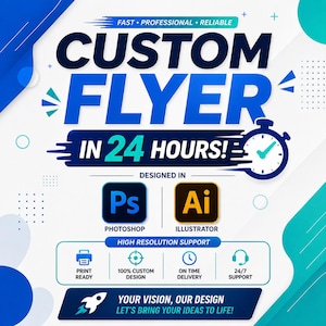 I will create a custom flyer for your business