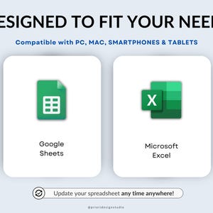 Digital Pricing Calculator template for Google Sheets and Excel. Track product costs, material inventory, and calculate prices automatically. Includes price list, simple setup, and automated calculations to help small business owners and creators set profitable prices and manage their pricing efficiently.