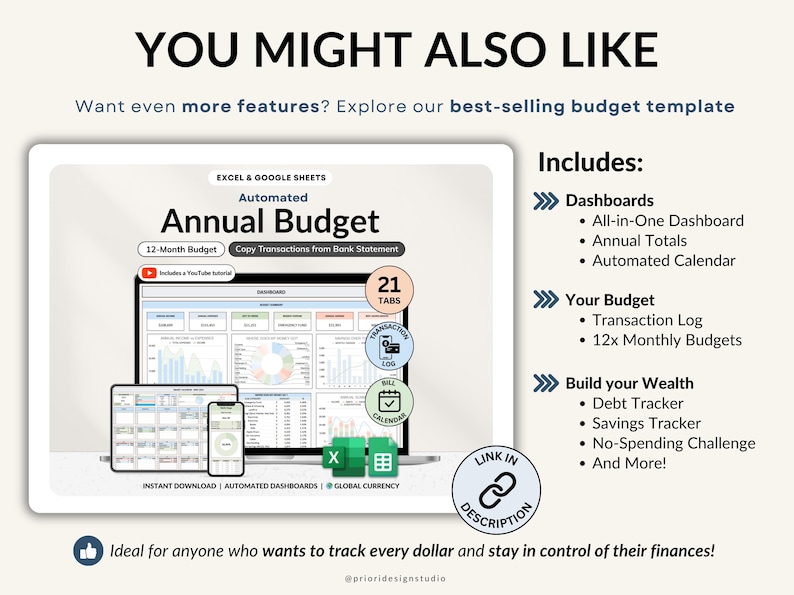 Bill Calendar 2026 digital template for Google Sheets and Excel. Track monthly bills, recurring payments, and personal finances. Editable, simple to use, includes payment tracker and finance organizer. Perfect for staying on top of bills and avoiding late fees.