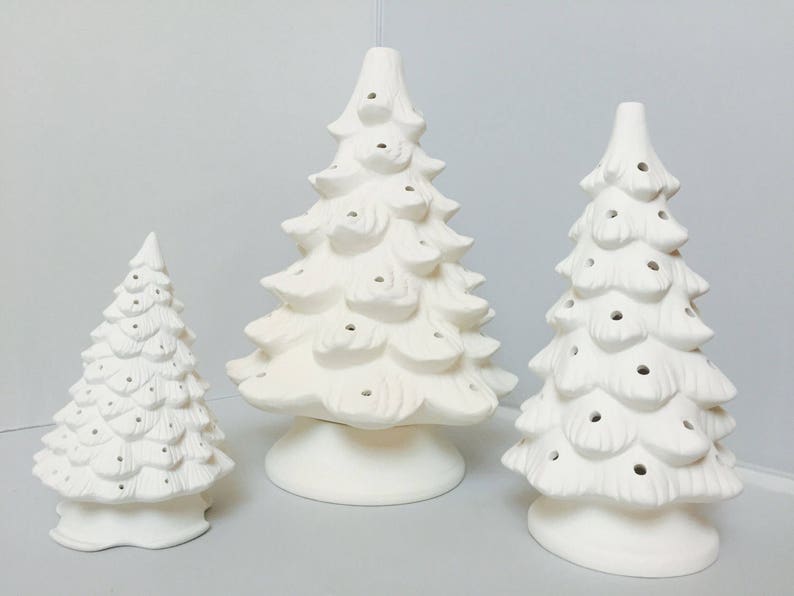 DIY Ceramic Christmas Tree Kit Holiday Craft Kids Projects Etsy