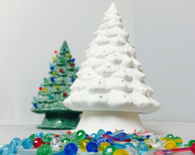 DIY Ceramic Christmas Tree Kit 13 Tree Holiday Craft Kids Projects