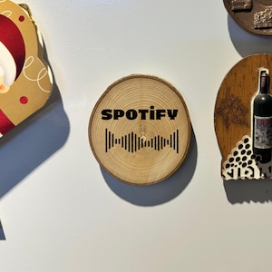Spotify Code Fridge Magnet, Custom Song Magnet, Personalized Music Gift