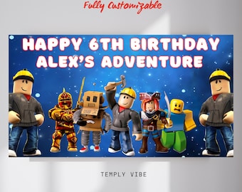 Kids Birthday Personalised Banner, Personalised Printable Backdrop, Wall decor, Printable Digital file, Free Birthday Invitation Card, Canva