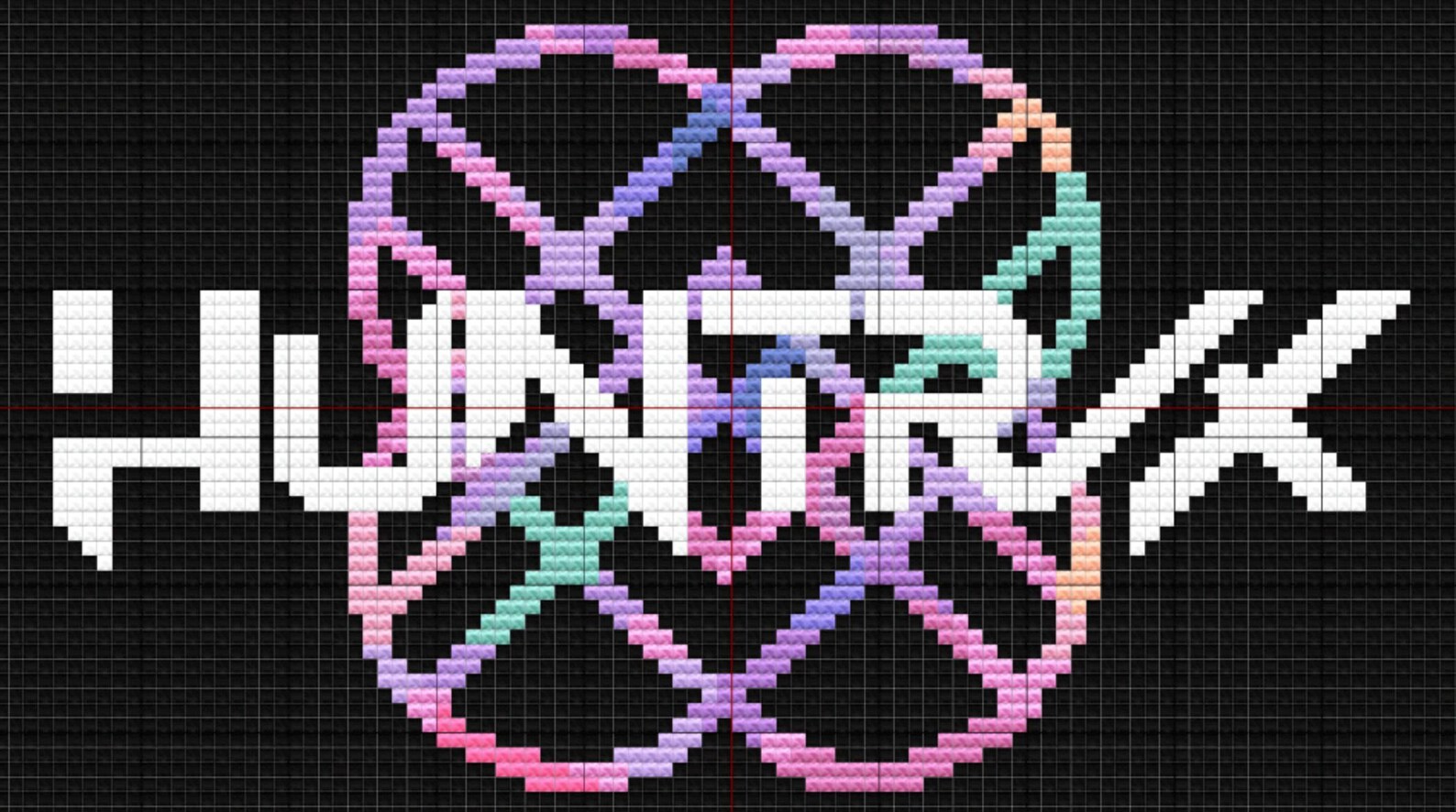 Huntrix Logo Cross Stitch Pattern Kpopdemonhunters Movie - Etsy