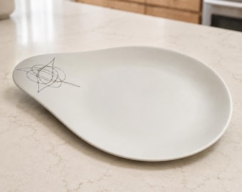 Vintage Eva Zeisel Hallcraft Fantasy Atomic Serving Platter