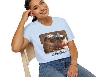 Pug Hug PugTalk Tee Shirt