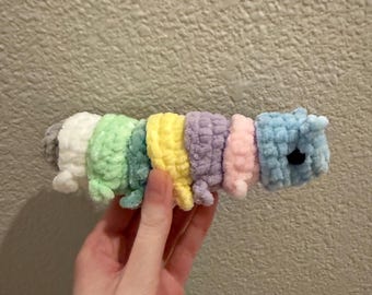 Handmade Crochet Caterpillar Amigurumi