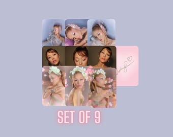 Conjunto de tarjetas fotográficas REM de Ariana Grande