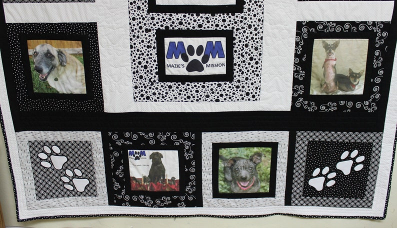 Photo Memory Quilt For Dog Lovers image 4