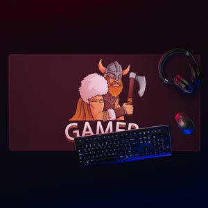 Custom Gaming Mouse Pad: Personalized Desk Mat, Non-Slip Base