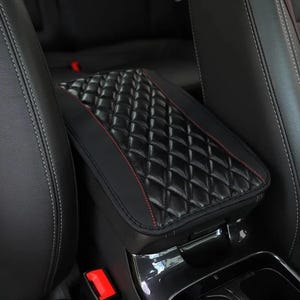 Auto-armsteunhoes met bohoprint, PU-leer - universele pasvorm