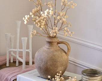 Romantisches cremefarbenes Schleierkraut mit Schleierkraut - Hochwertiges künstliches Schleierkraut für Hochzeit, Wohnkultur & Blumenschmuck