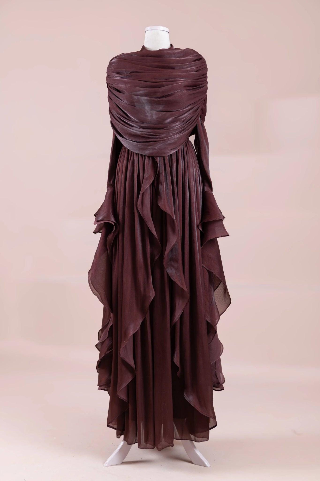 Turkish Hijab Evening Gown - Etsy