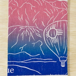 FREE SHIPPING flour sack kitchen towel dish towel tea towel New Mexico Mountain Sandia Crest, Albuquerque