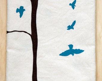 Bird + Tree Kitchen Towel